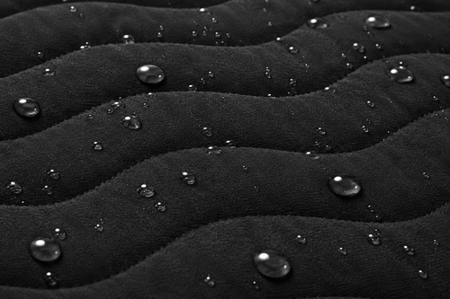 Black Quilted Pet Mattress Bed with Soft Padded Tufted Design