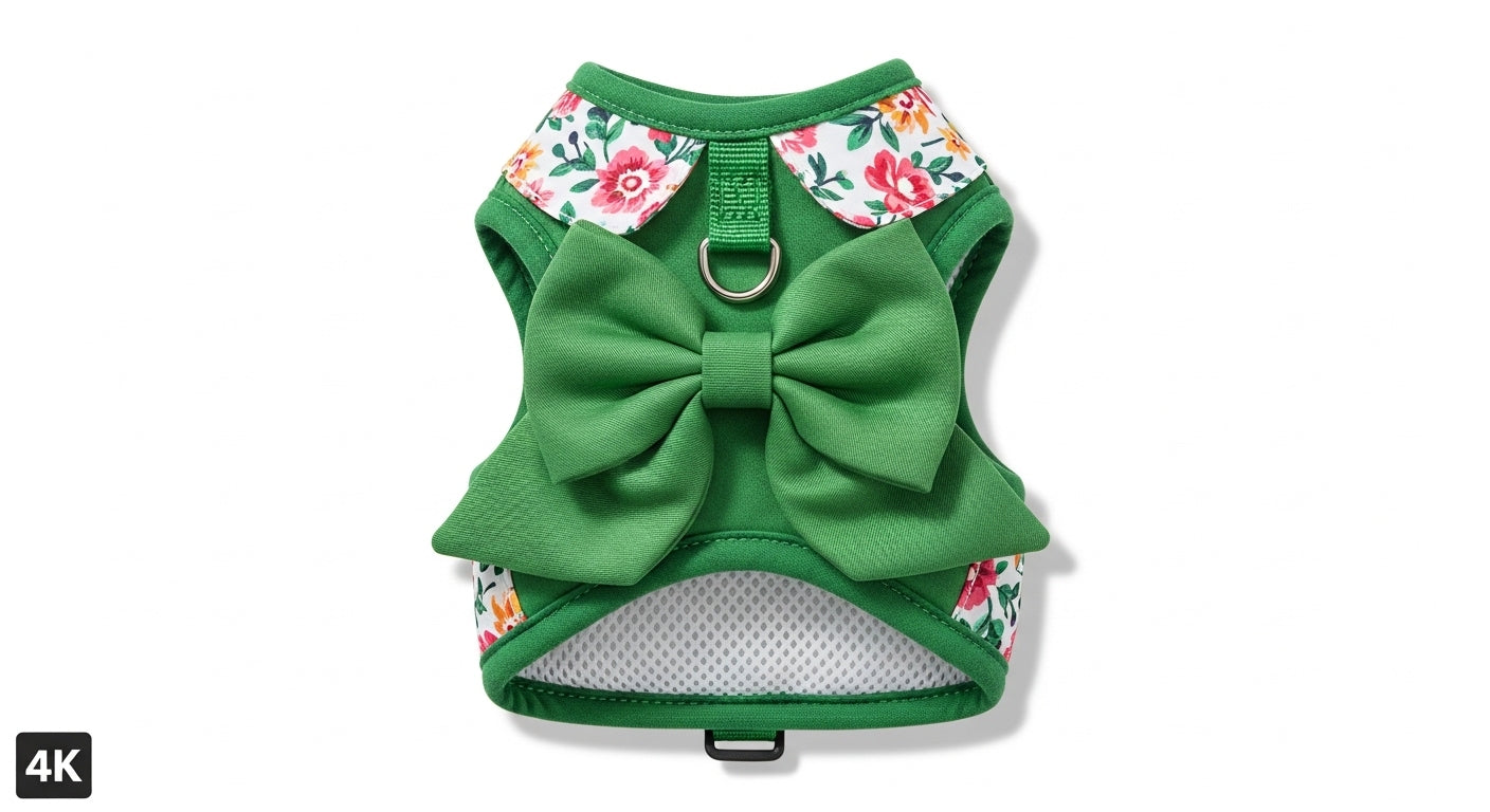 Air Mesh Dog Harness Set with Collar & Lead