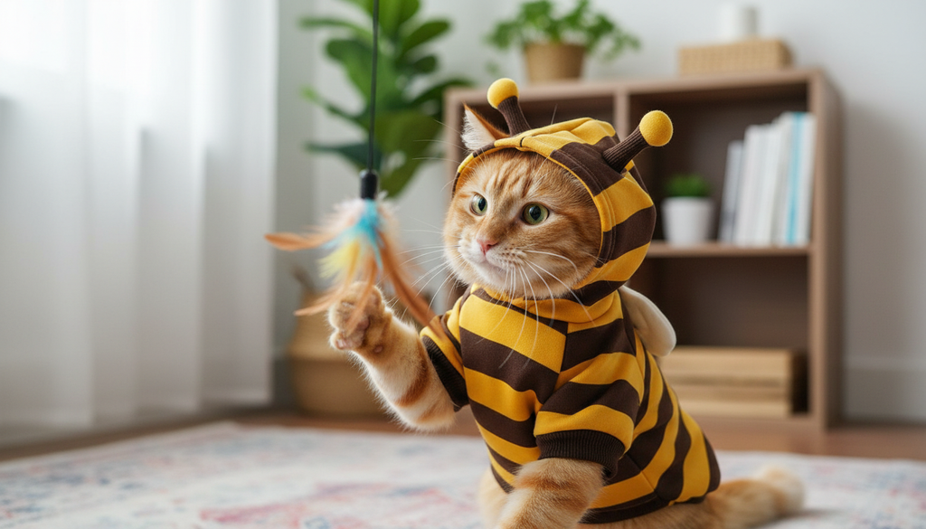 Bee Hoodie Costume for Dogs & Cats