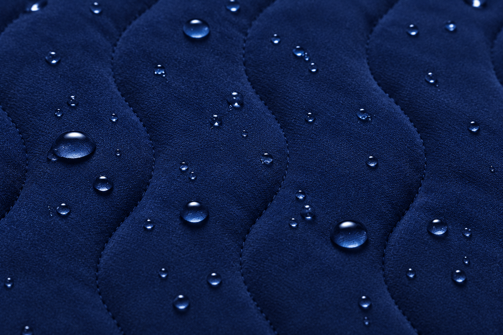 Dark Blue Quilted Pet Mattress Bed with Soft Padded Tufted Surface