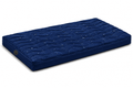 Dark Blue Quilted Pet Mattress Bed with Soft Padded Tufted Surface