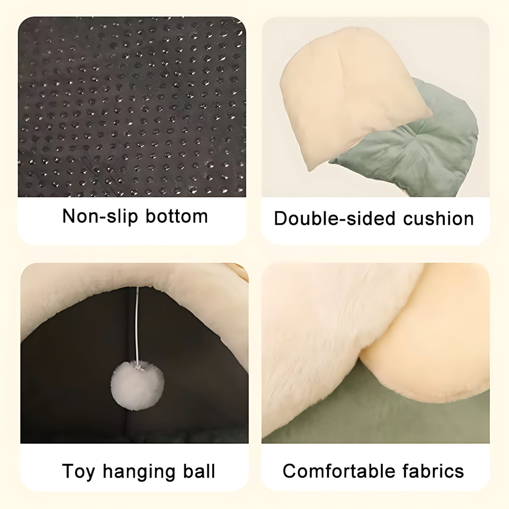 Cat Cave Bed House for Cats & Small Dogs