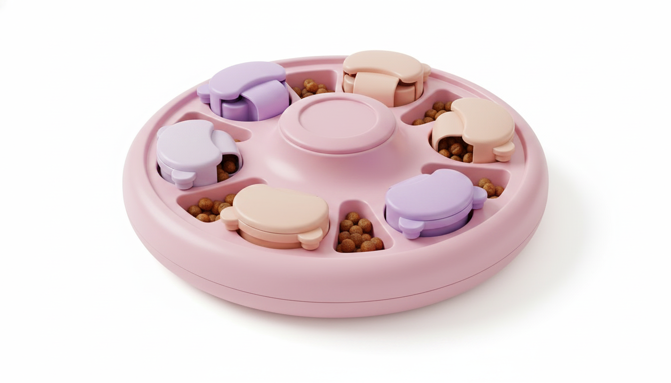 Interactive Dog Food Puzzle Bowl for Dogs