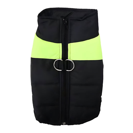 Waterproof Winter Dog Jacket – Padded Zipper Coat
