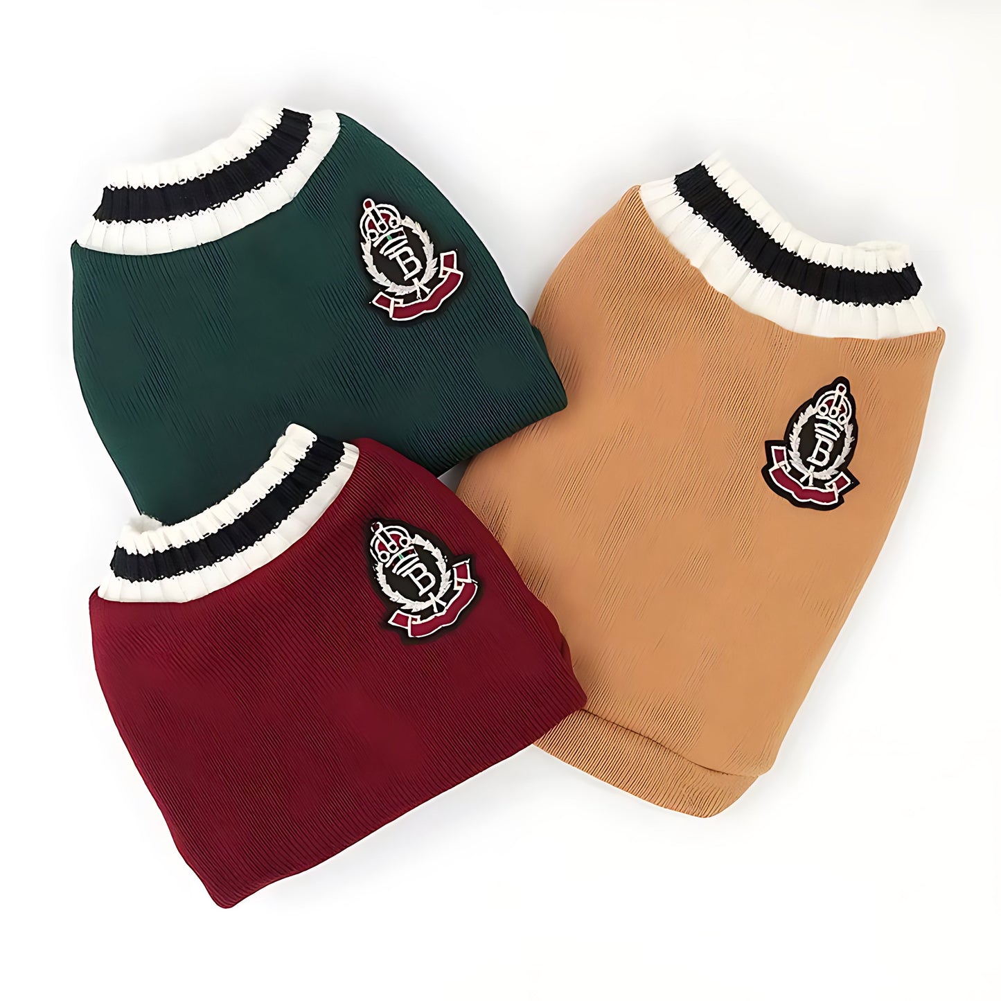 Cozy Knit Pet Sweater Vest for Small Dogs and Kittens
